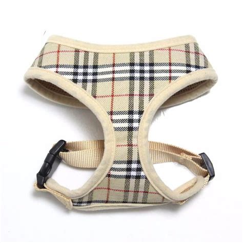 burberry plaid dog harness|burberry raincoat for dogs.